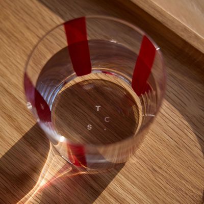 ノバ　タンブラー　３６０ｍＬ　バーガンディストライプ（００３５３４０３）