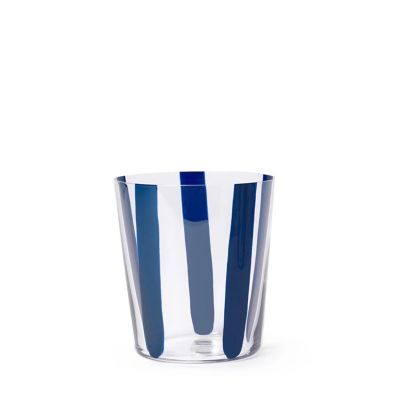 ＜The Conran Shop＞ノバ　タンブラー　３６０ｍＬ　ネイビーストライプ（００３５３４１０）