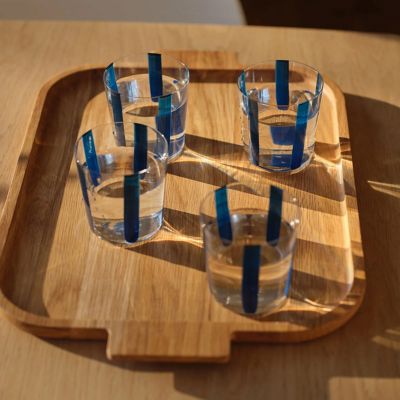 ノバ　タンブラー　３６０ｍＬ　ネイビーストライプ（００３５３４１０）