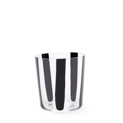 ＜The Conran Shop＞ノバ　タンブラー　３６０ｍＬ　ブラックストライプ（００３５３４２７）