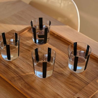 ノバ　タンブラー　３６０ｍＬ　ブラックストライプ（００３５３４２７）