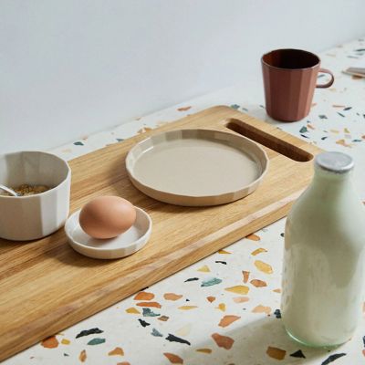 TCS．フェイド サイドプレート オートミール（00353694