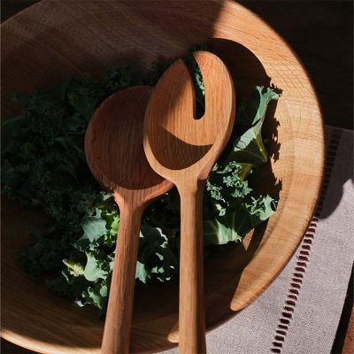 TCS．イストリア オーク サラダサーバー 2セット