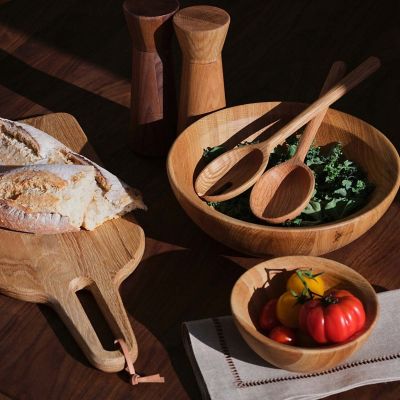 TCS．イストリア オーク サラダサーバー 2セット