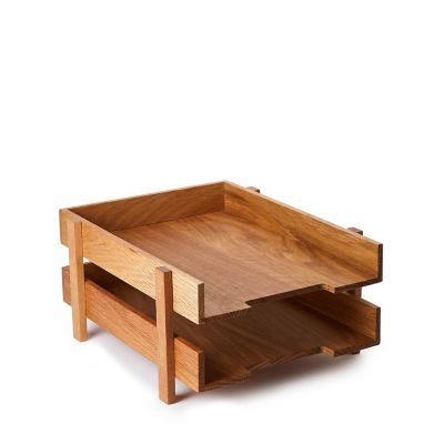 ＜The Conran Shop＞ＴＣＳ．ヴィーザル　スタックトレイ　オーク（００３５４４４８）