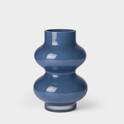 ＜The Conran Shop＞ＴＣＳ．ＦＯＲＭ　フラワーベース　ネイビー（００３５５５５１）