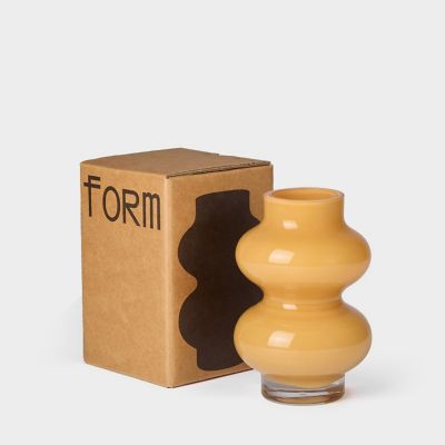▲訳あり▲THE CONRAN SHOP フラワーベース TCS．FORM フラワーベース イエロー ミニ（00355599