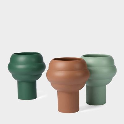 TCS．ファミリー オブ ベース ツリー フラワーベース セージ