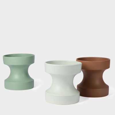 TCS．ファミリー オブ ベース ボルト フラワーベース テラコッタ