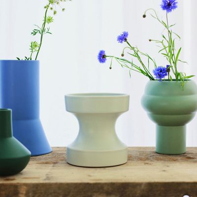 TCS．ファミリー オブ ベース ボルト フラワーベース ミント