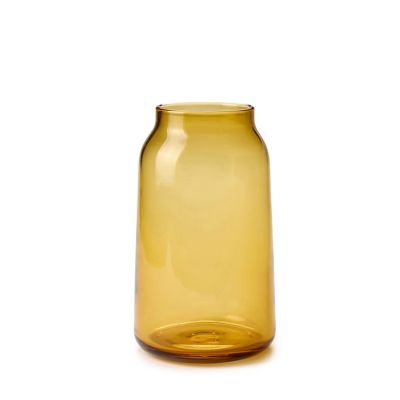 THE CONRAN SHOPガラスフラワーベース アンバー TCS．ポッド フラワーベース 27CM アンバー（00356602