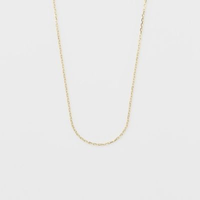 ＜agete＞Ｋ１０ネックレスチェーン（４５ｃｍ）