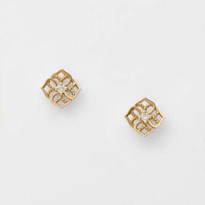 K10ダイヤモンドピアス | agete/アガット | 三越伊勢丹オンライン