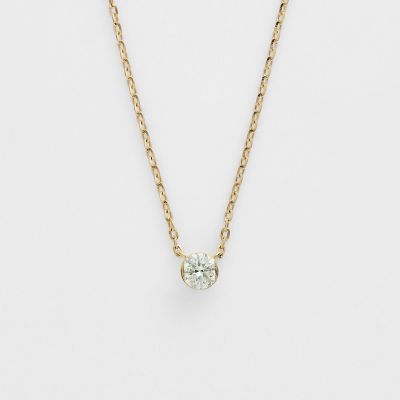 K18ダイヤモンドネックレス（0．05ct） | agete/アガット