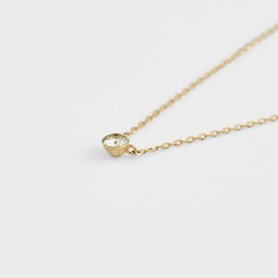 K18ダイヤモンドネックレス（0．1ct） | agete/アガット | 三越