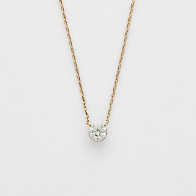 K18ダイヤモンドネックレス（0．1ct） | agete/アガット | 三越