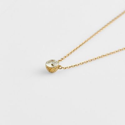 K18ダイヤモンドネックレス（0．2ct） | agete/アガット | 三越