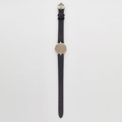 K10】agete アガット 革ベルト ジュエリーウォッチ（ベルト2本