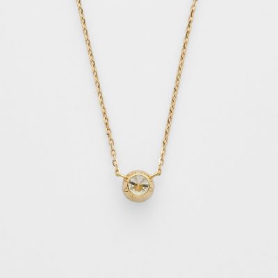 K18ダイヤモンドネックレス（0．3ct） | agete/アガット