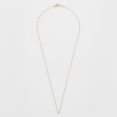 《ＷＥＢ限定》Ｋ１８ダイヤモンドネックレス（０．０３ｃｔ）