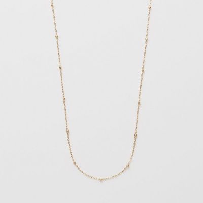 ＜agete＞Ｋ１０ネックレスチェーン（４５ｃｍ）