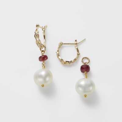 ESTELLE ピアスセット k10　４点まとめ売り　パール　ルビー trim_fce_item643f8902de086.jpg