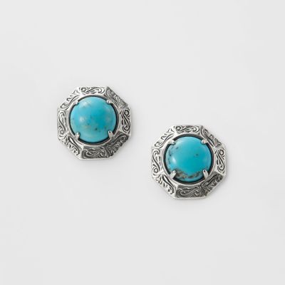 ＜agete＞シルバーターコイズピアス