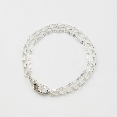 ＜agete＞シルバーブレスレット