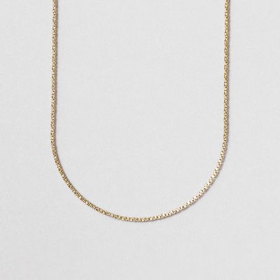 ＜agete＞Ｋ１０ネックレスチェーン（５０ｃｍ）