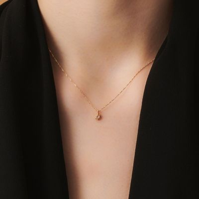 Ｋ１８ダイヤモンドネックレス（０．０５５ｃｔ）
