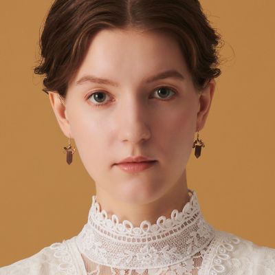 agete　K10　ピアス　Eva Hanusova for agete Eva Hanusova for agete（エヴァハヌソヴァフォーアガット
