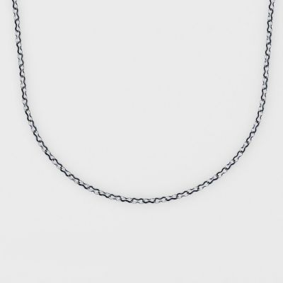 ＜agete＞シルバーネックレスチェーン（６０ｃｍ）