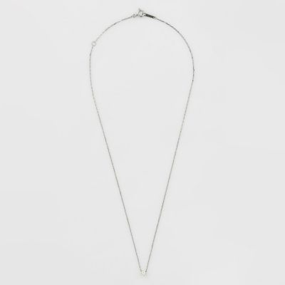 K18ダイヤモンドネックレス（0．05ct） | agete/アガット