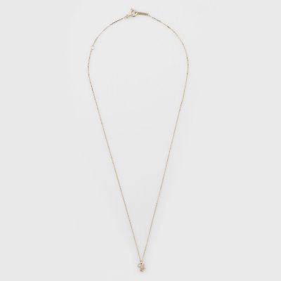 agete イニシャル ダイヤ k10 ネックレス Y WEB限定》イニシャルY／K10ダイヤモンドネックレス｜ネックレス