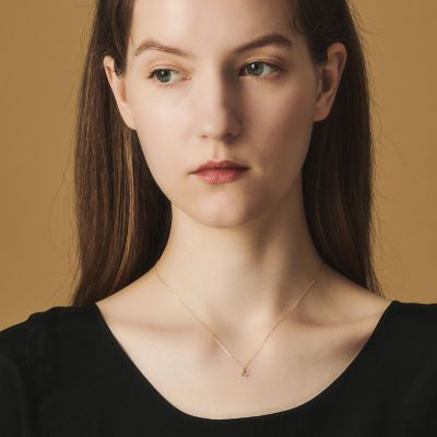 《ＷＥＢ限定》イニシャルＫ／Ｋ１０ダイヤモンドネックレス