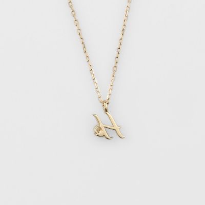 《ＷＥＢ限定》イニシャルＨ／Ｋ１０ダイヤモンドネックレス