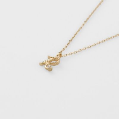 《ＷＥＢ限定》イニシャルＲ／Ｋ１０ダイヤモンドネックレス