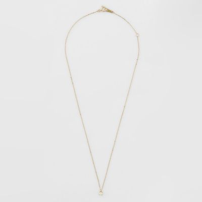 WEB限定》K18ダイヤモンドネックレス（0．09ct） | agete 