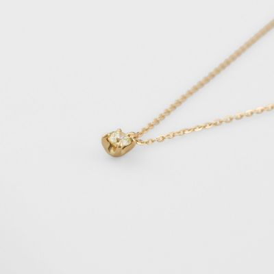 WEB限定》K18ダイヤモンドネックレス（0．09ct） | agete