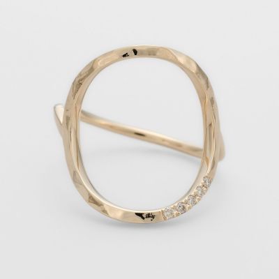 agete ダイアモンドリング K18ダイヤモンドリング（0.07ct）｜リング｜アガット 公式