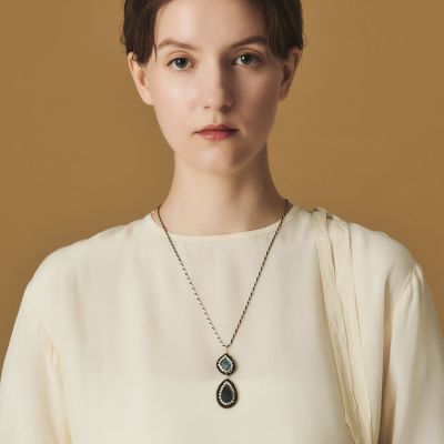 ＜agete＞＜Ｅｖａ　Ｈａｎｕｓｏｖａ　ｆｏｒ　ａｇｅｔｅ（エヴァハヌソヴァフォーアガット）＞ネックレス