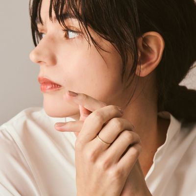 K14ダイヤモンドリング（0．05ct） | agete/アガット | 三越