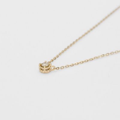 Ｋ１０ダイヤモンドネックレス（０．０３ｃｔ）