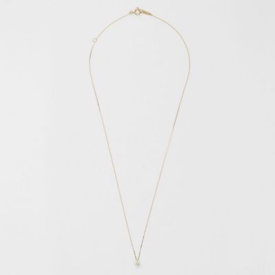 Ｋ１８ダイヤモンドネックレス（０．１ｃｔ）