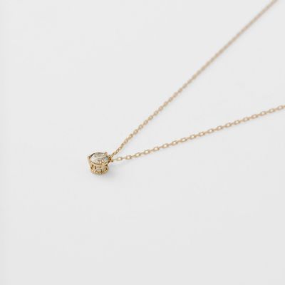 Ｋ１８ダイヤモンドネックレス（０．１ｃｔ）