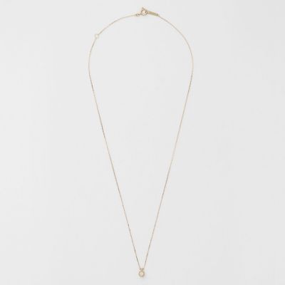 Ｋ１０ダイヤモンドネックレス（０．１ｃｔ）