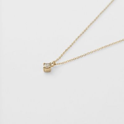 Ｋ１０ダイヤモンドネックレス（０．０７ｃｔ）