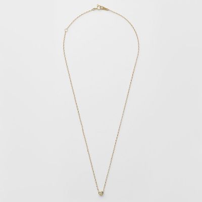 Ｋ１８ダイヤモンドネックレス（０．１ｃｔ）