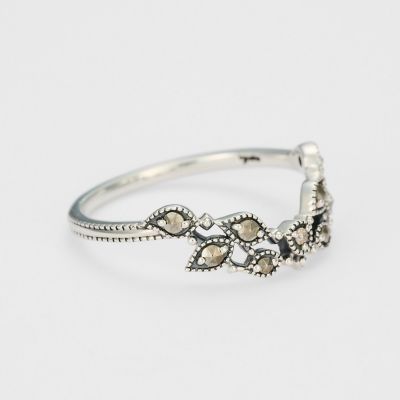 【新品】agete アガット　SILVER シルバーリング　限定品　マーカサイト シルバーマーカサイトリング | agete/アガット | 三越伊勢丹オンライン