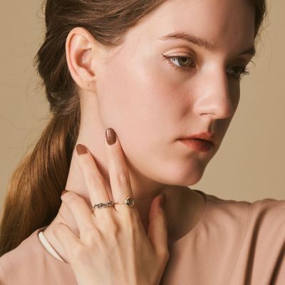 シルバーマーカサイトリング | agete/アガット | 三越伊勢丹オンライン